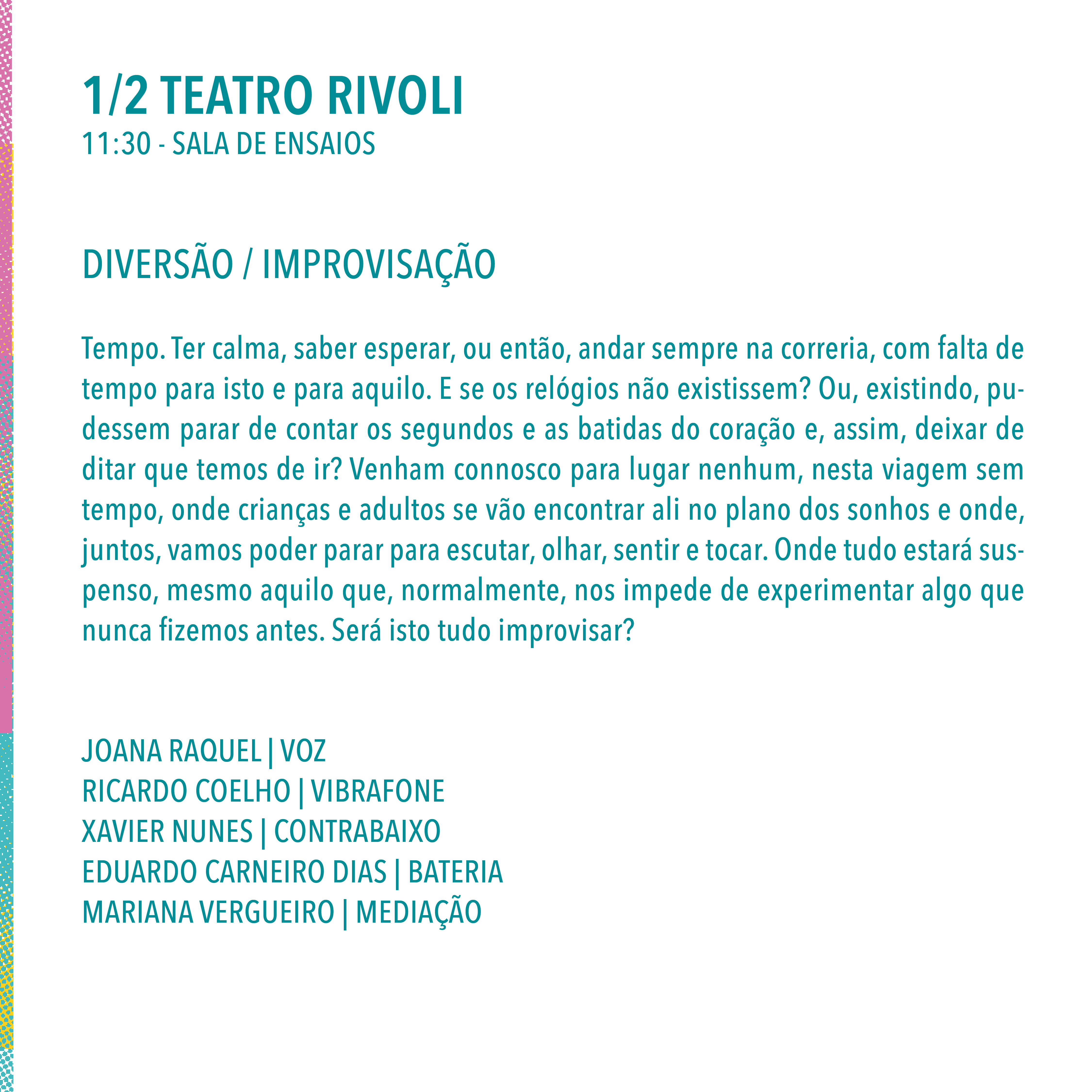 imagem 15º Festival Porta-Jazz Diversão Improvisação